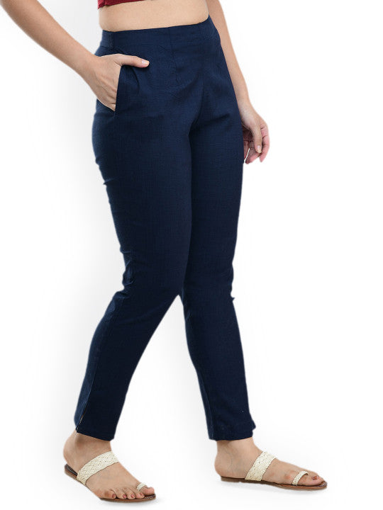 Rajputana Camisa Women Cotton Regular Fit Casual Trouser – photo 2